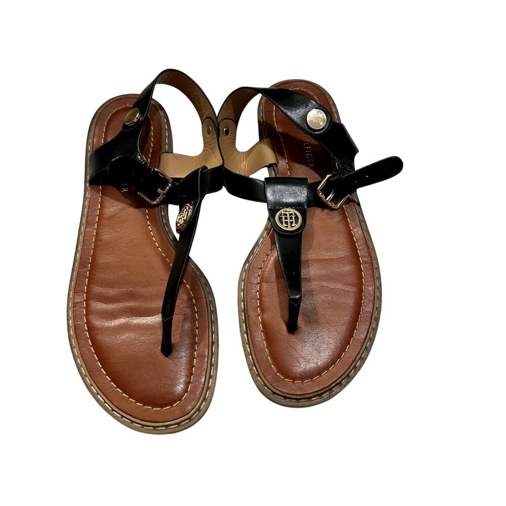 Tommy Hilfiger Black Women's Bennia Sandal's